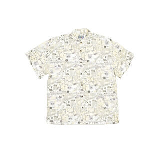 High Seas Trading Co. Route 66 Map Short Sleeve Shirt Men's Size XXL USA Made